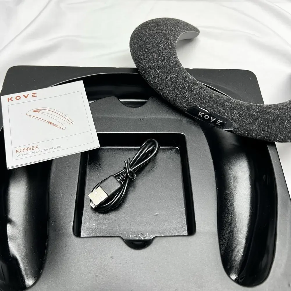 Kove Konvex Wireless Bluetooth Sound Collar Speaker Wear Around Your Neck EUC - Picture 11 of 13
